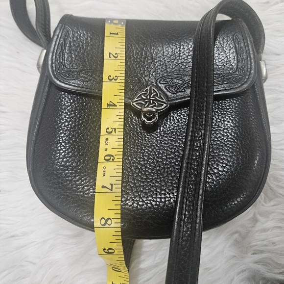 Oberon Design Leather Vintage Lilah Crossbody, Celtic - Picture 5 of 7